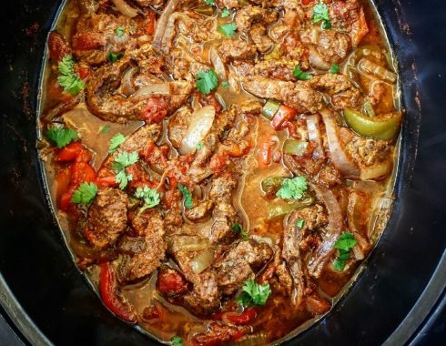 5-Ingredient-Slow-Cooker-Steak-Fajitas